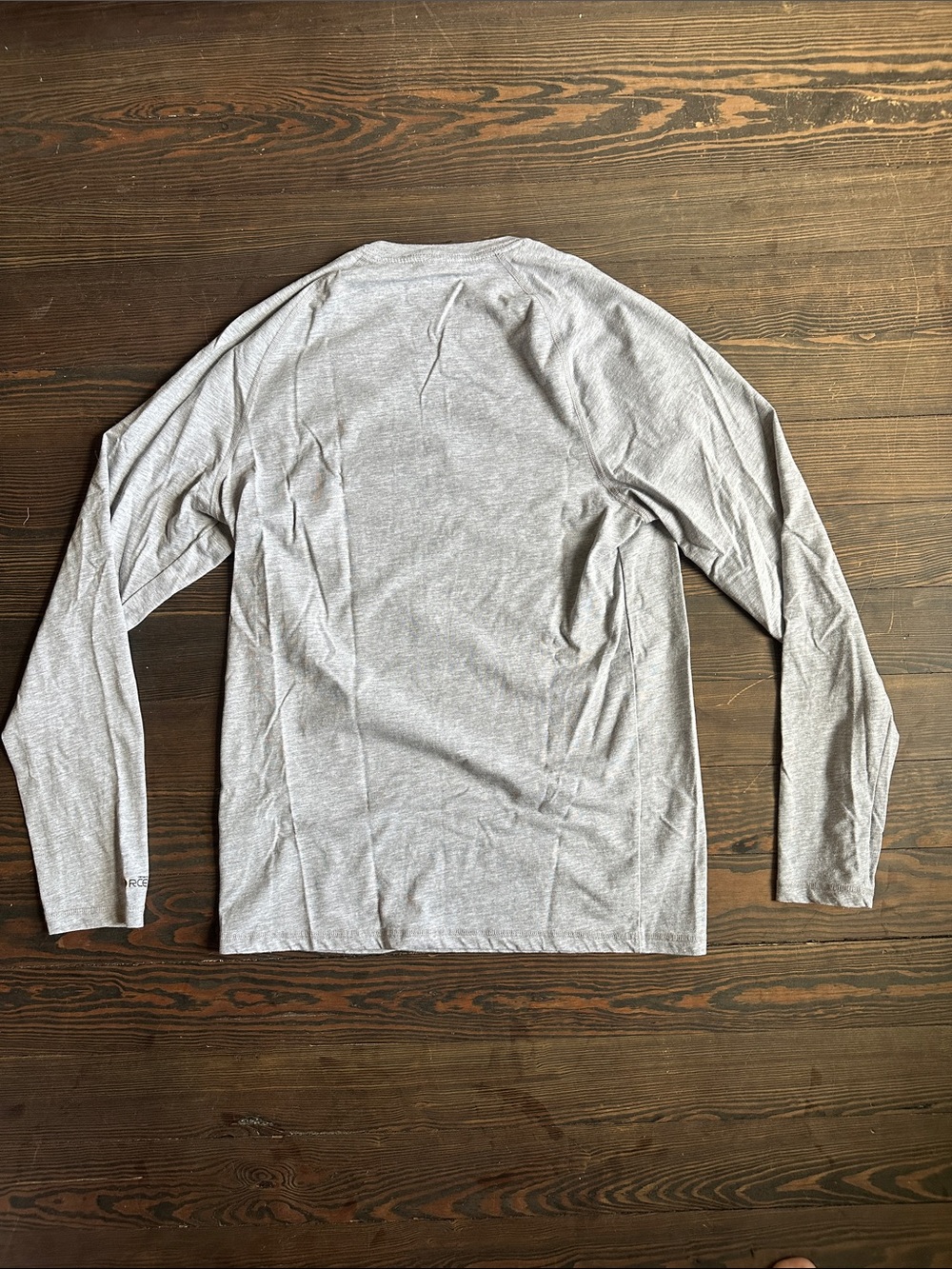 Carhartt Force Long Sleeve Pocket T-Shirt Men's Gray Workwear - Size S - Picture 2 of 3